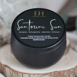 Santorini Sun candle