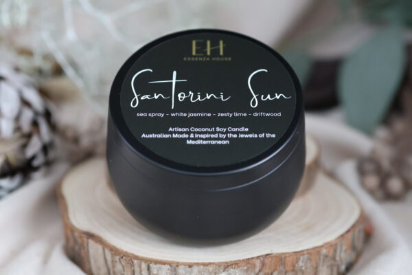 Santorini Sun candle