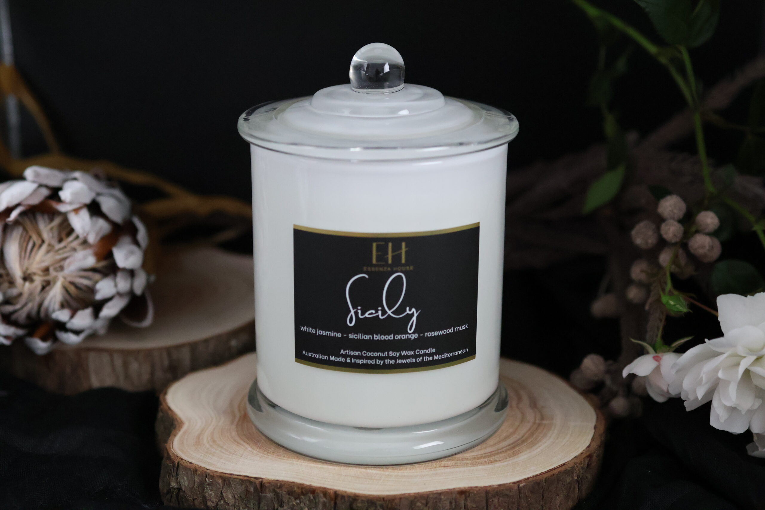 Sicily White candle